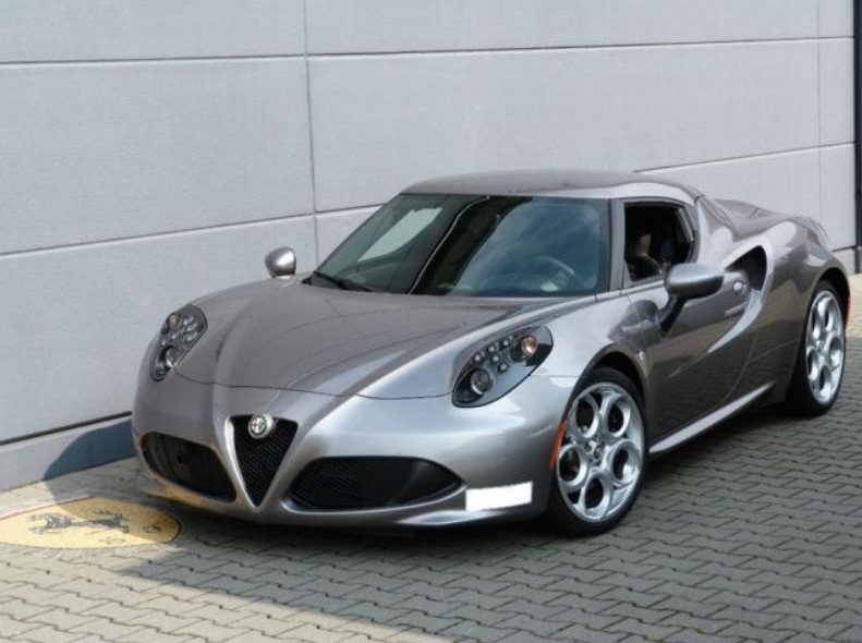 Left hand drive ALFA ROMEO 4C 1.8 TBi 